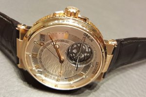 Breguet's masterpiece of the year is a watch with constantly running equation of time, a perpetual calendar and a Tourbillon in a renewed Marine case.
