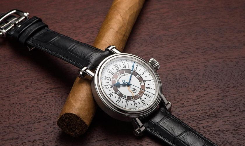 Speake Marin Brown Serpent Calendar