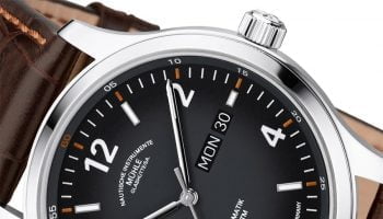 Mühle-Glashütte Lunova Tag/Datum