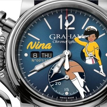 Graham Chronofighter Vintage Nose Art