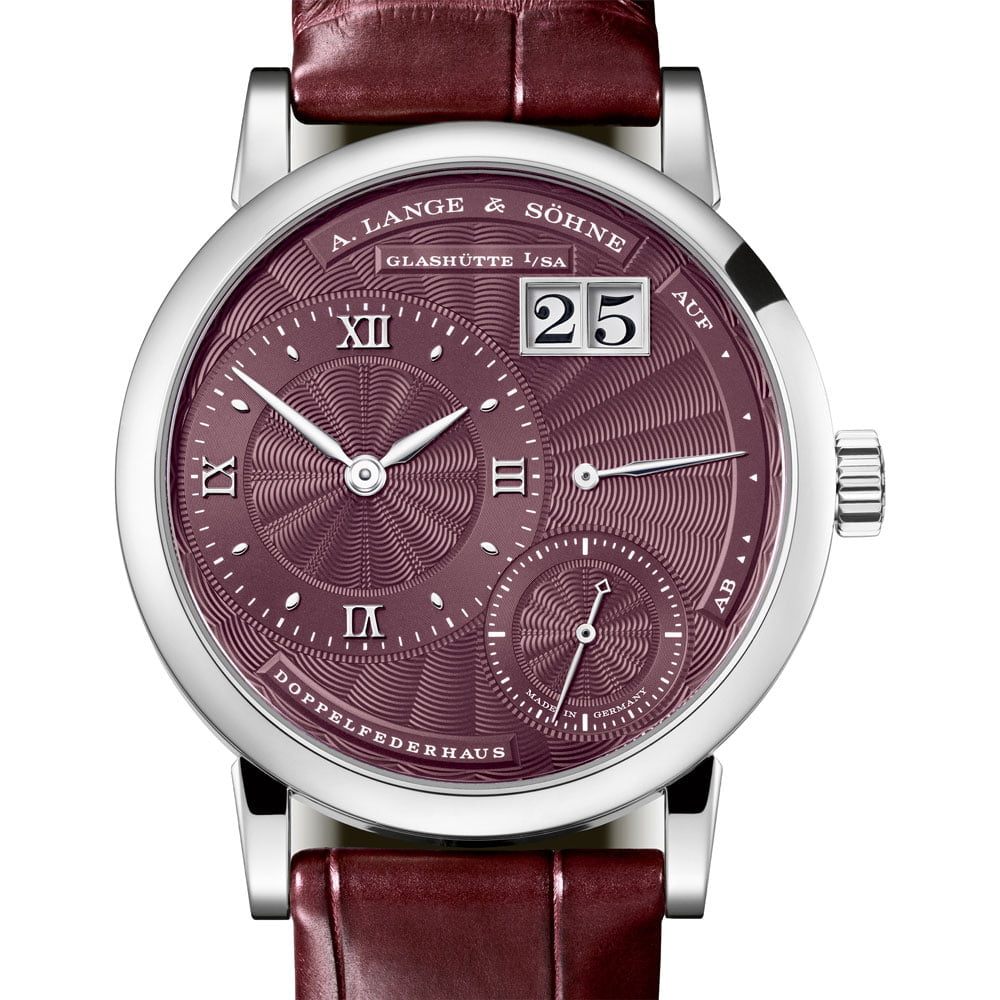 Among a lot of new gents watches, A.Lange & Söhne presented a very nice Little Lange 1 ladies watch