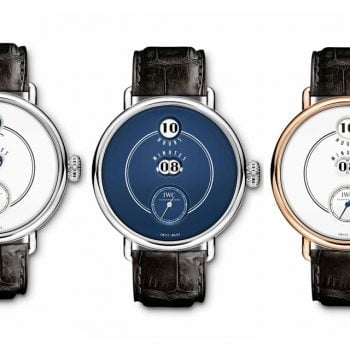 IWC presented the Tribute to Pallweber Edition 150 Years wristwatch