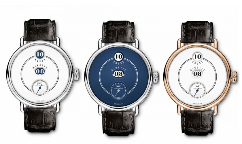 IWC presented the Tribute to Pallweber Edition 150 Years wristwatch