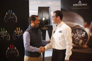 Julien Haenny, CEO Anonimo and Oliver Ciesla WRC Promoter managing director