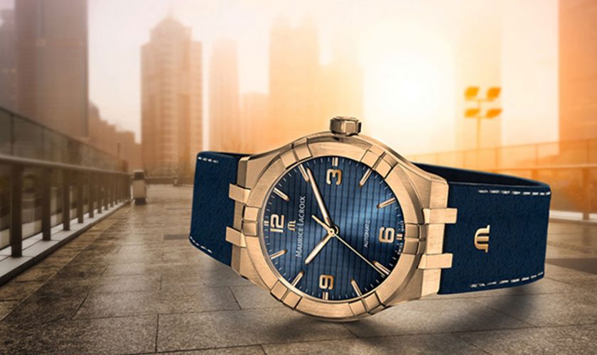Maurice Lacroix Goes Bronze With New Aikon