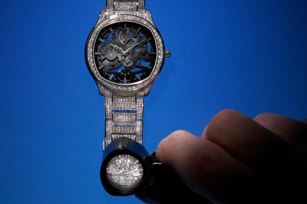 Piaget Polo Skeleton Diamond Paved