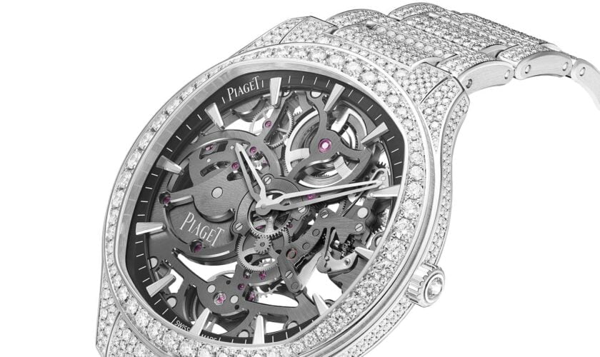 Piaget Polo Skeleton Diamond Paved