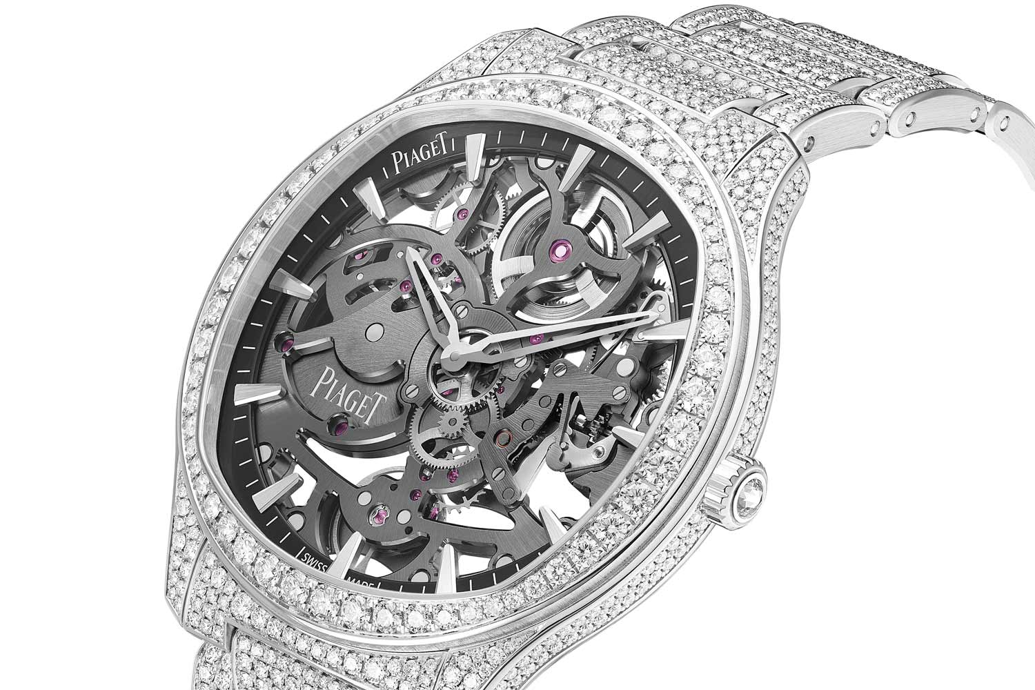 Piaget Polo Skeleton Diamond Paved