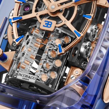 Jacob & Co. Bugatti Chiron tourbillon Blue Sapphire Crystal