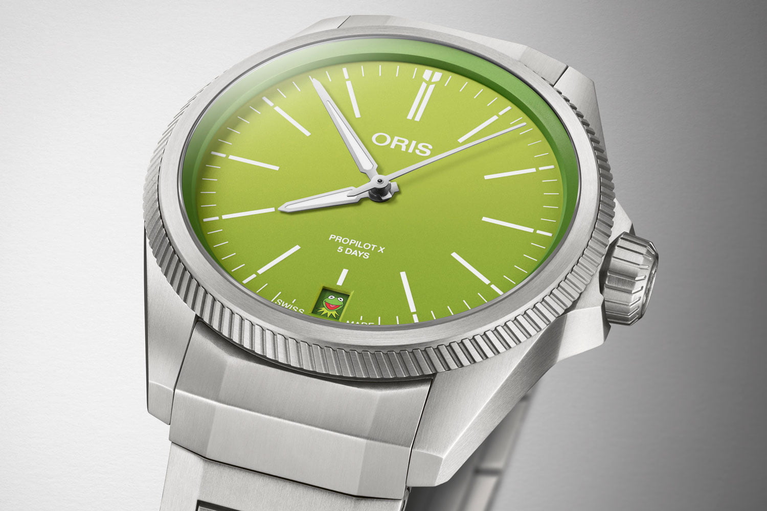Oris ProPilot X Kermit Edition