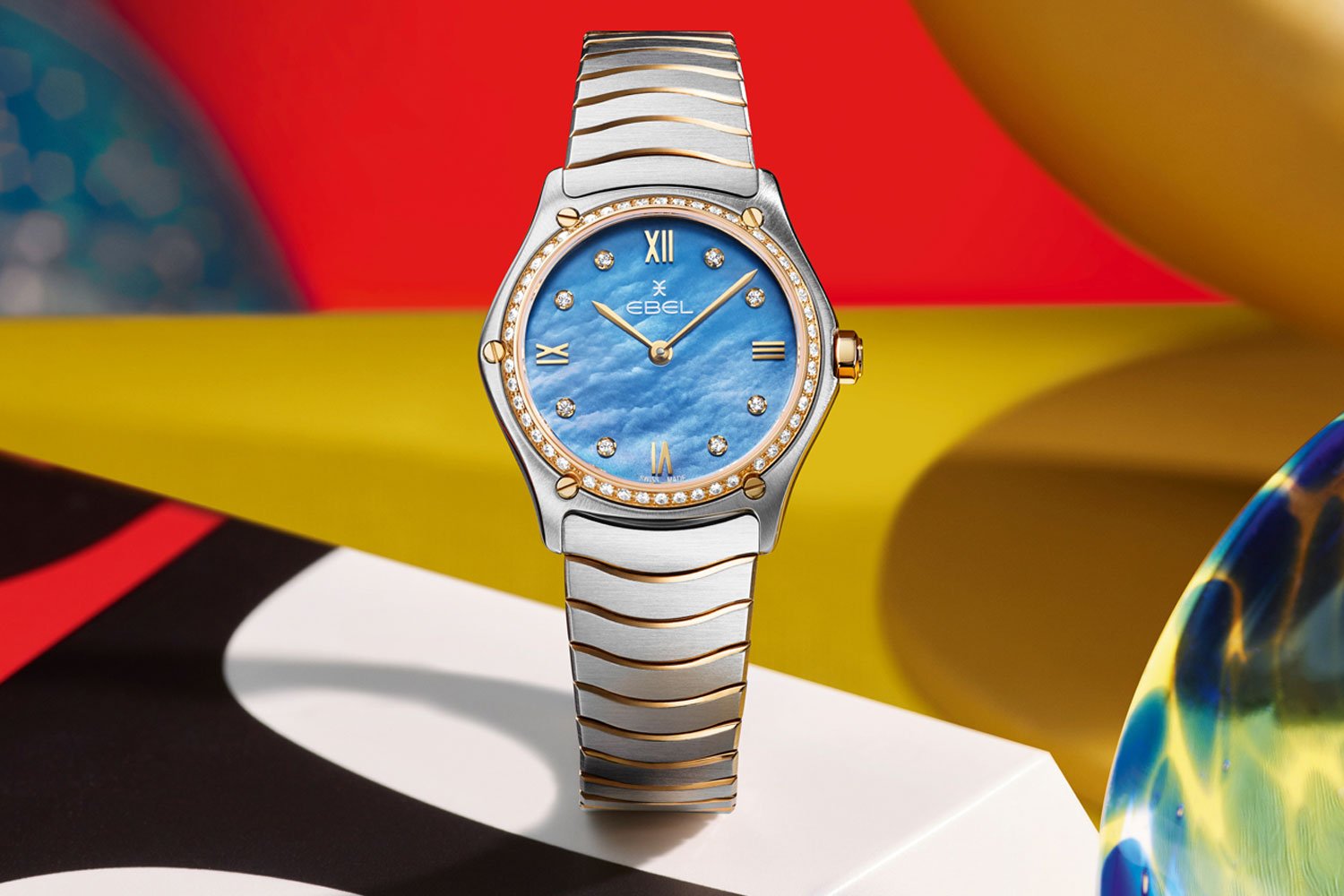 EBEL Sport Classic Tranquil Blue