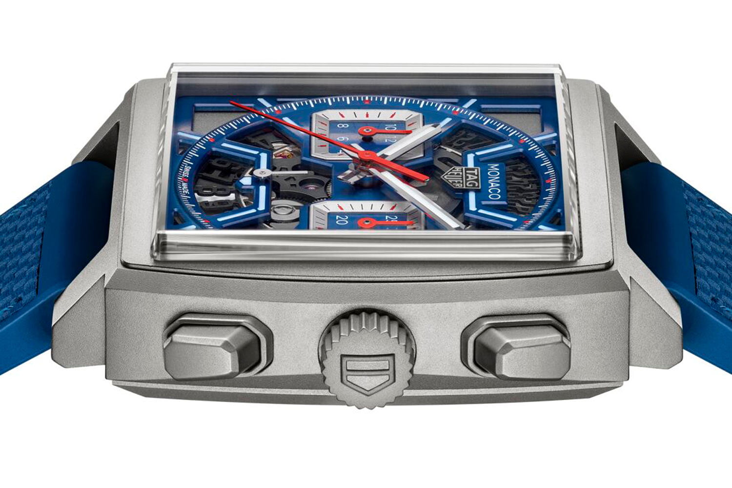 Verstappen viert feest met TAG Heuer Monaco Skeleton