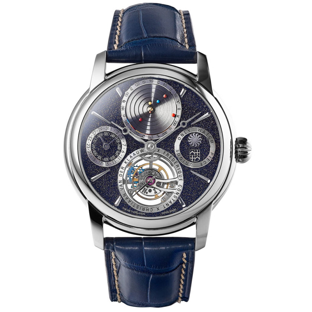 Frederique Constant x CVDK: Tourbillon Planetarium Only Watch 2023