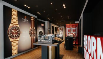 TUDOR pop-upboetiek in het Belgische Knokke
