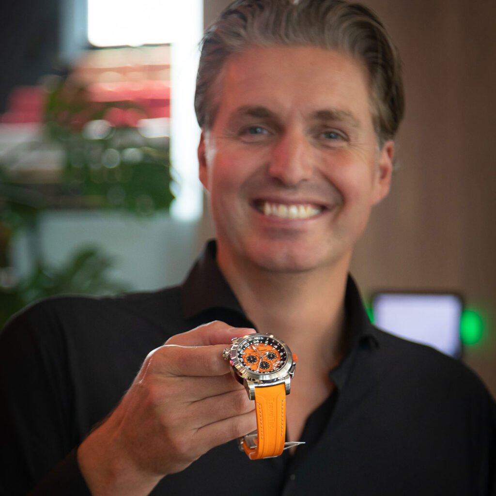 Carl F. Bucherer en Pieter van den Hoogenband