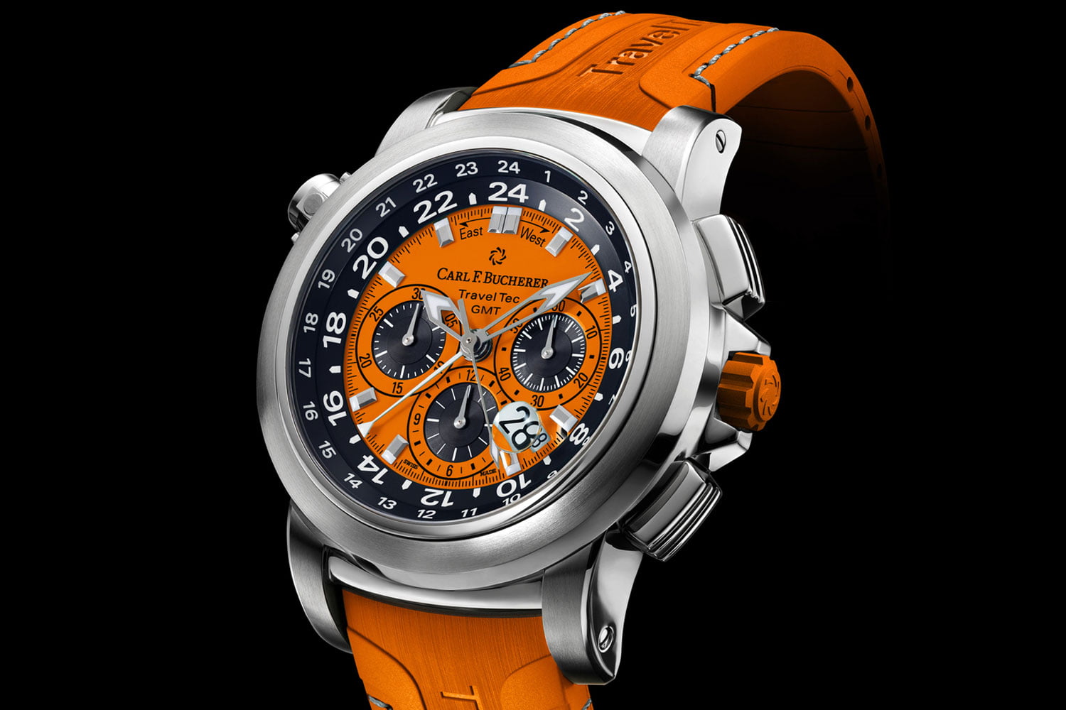 Carl F. Bucherer en Pieter van den Hoogenband