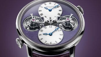 Arnold & Son Double Tourbillon Charoite
