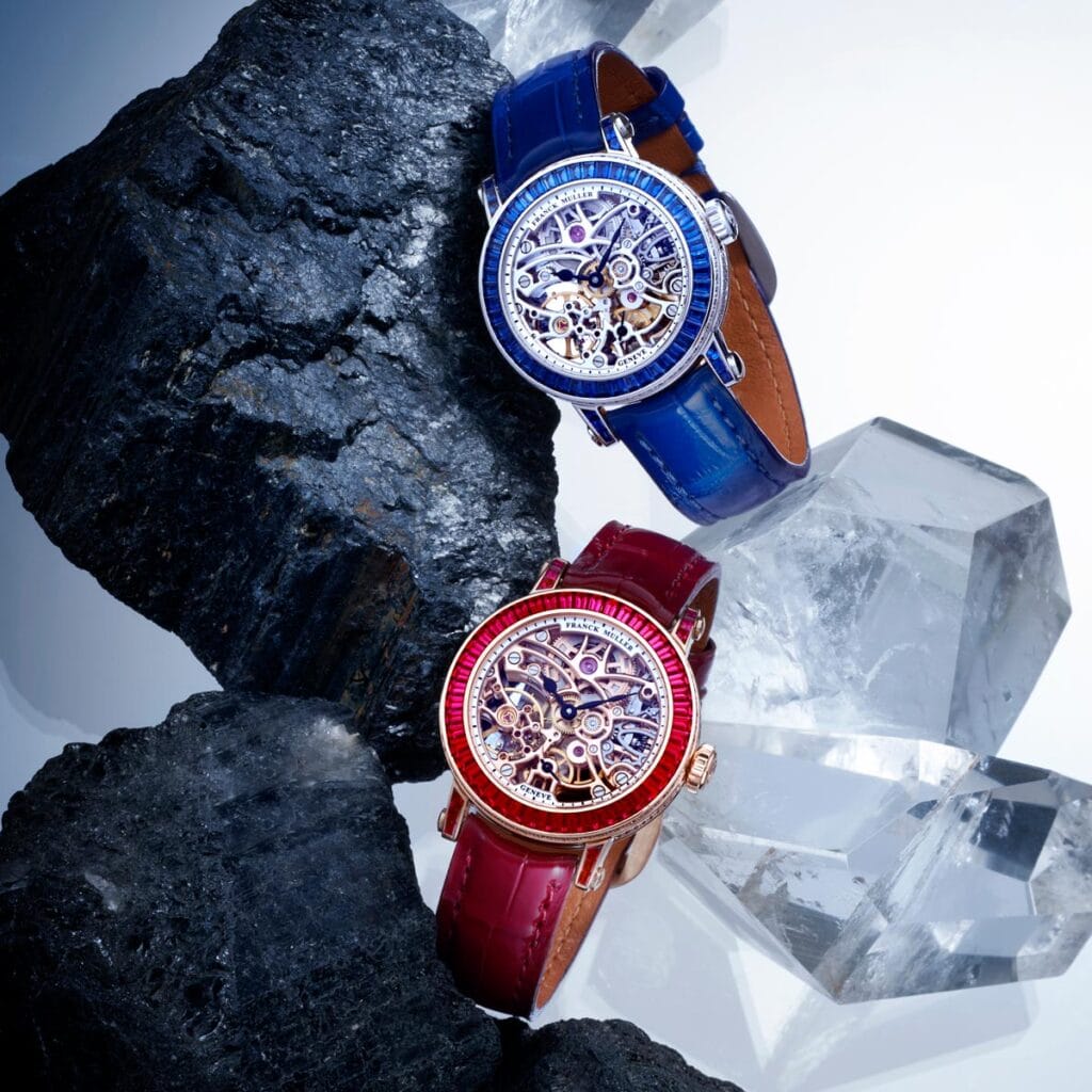 Franck Muller Round Skeleton Baguette 31mm