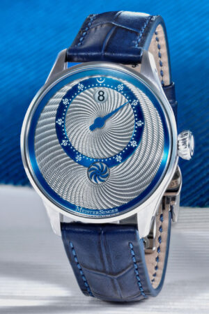 MeisterSinger Souscription Panthero Jumping Hour Guilloché