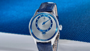 MeisterSinger Souscription Panthero Jumping Hour Guilloché